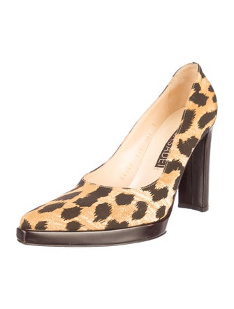 Casadei Leopard Pumps