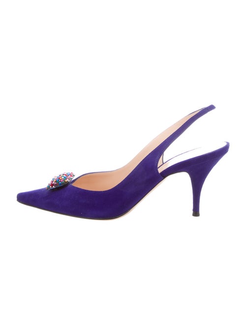 Casadei Slingback Pumps Blue