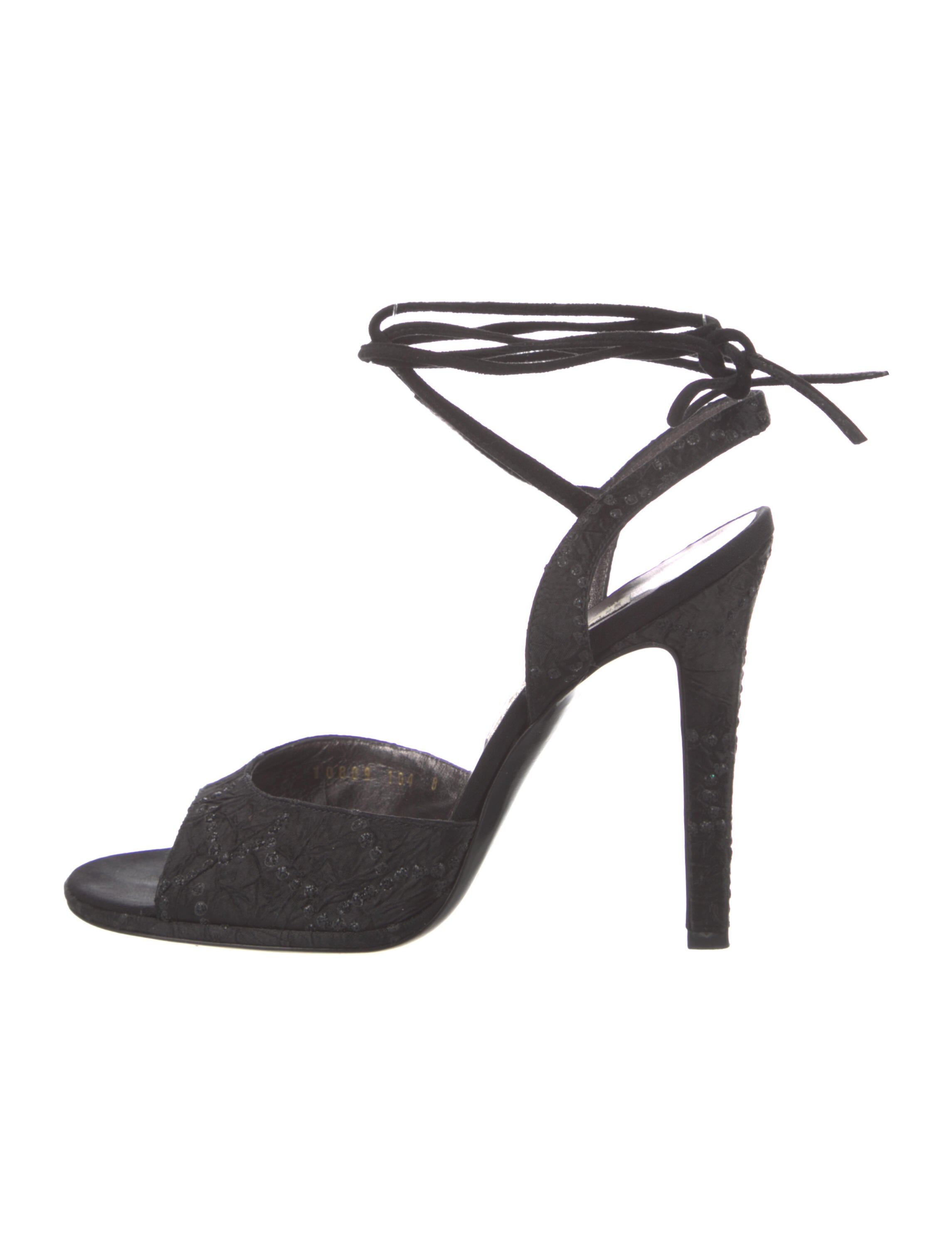 casadei crystal sandals