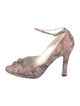 Casadei Floral Print Pumps
