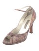 Casadei Floral Print Pumps
