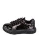 Casadei Leather Printed Sneakers