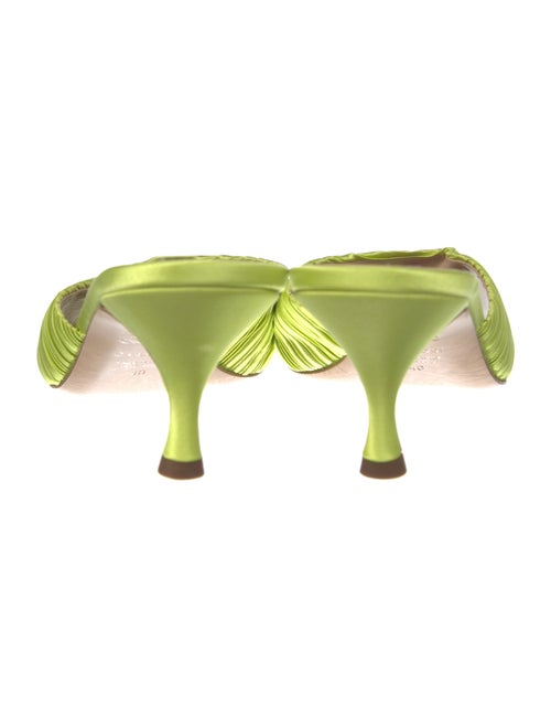 Casadei Satin Printed Slides