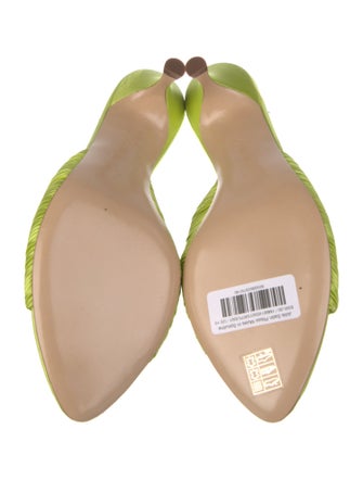 Casadei Satin Printed Slides