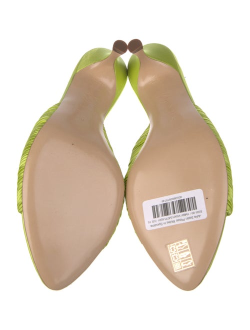 Casadei Satin Printed Slides