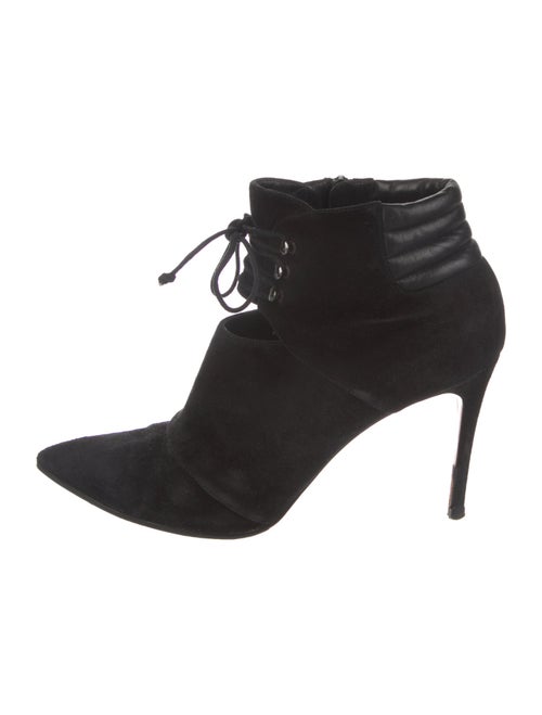Casadei Suede Lace-Up Boots