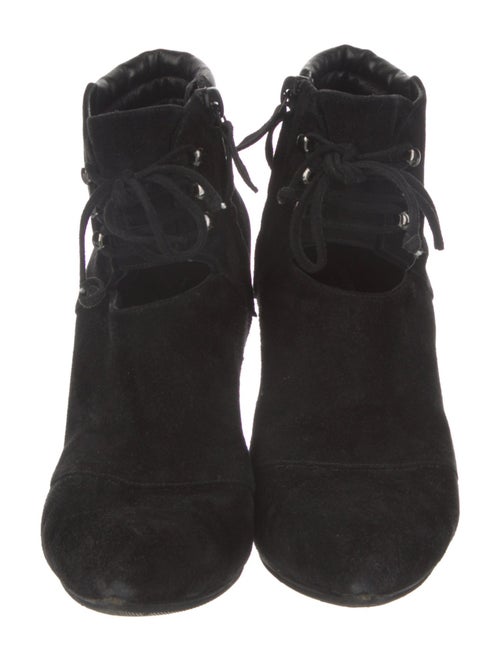 Casadei Suede Lace-Up Boots