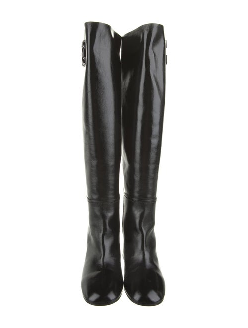 Casadei Leather Riding Boots