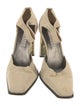 Casadei Canvas D'Orsay Pumps