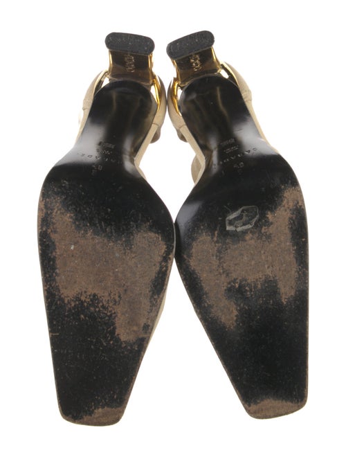 Casadei Canvas D'Orsay Pumps