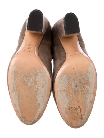 Casadei Suede Sequin Embellishments Boots