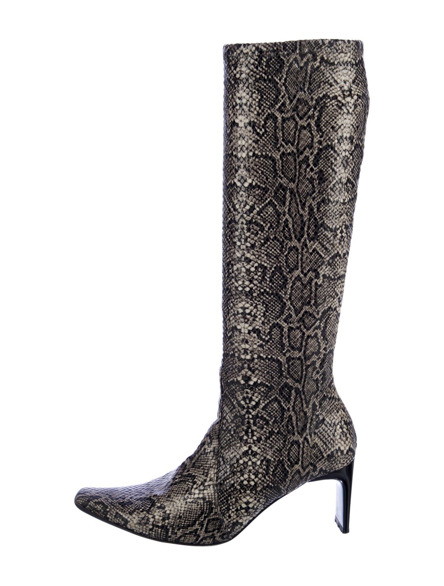 Casadei Animal Print Boots