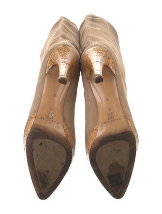 Casadei Suede Slouch Boots