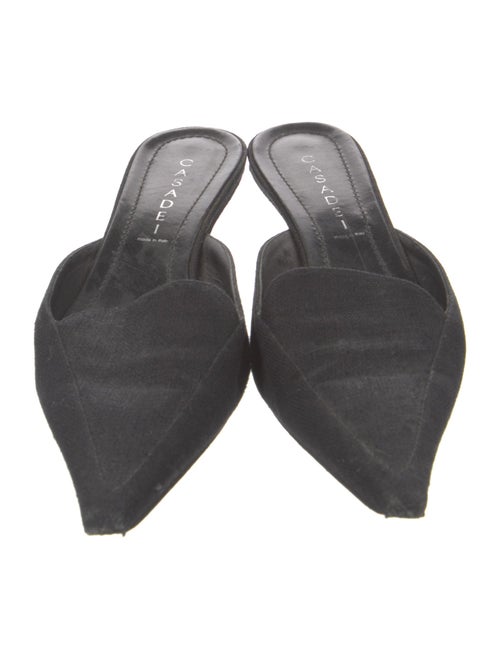 Casadei Canvas Mules