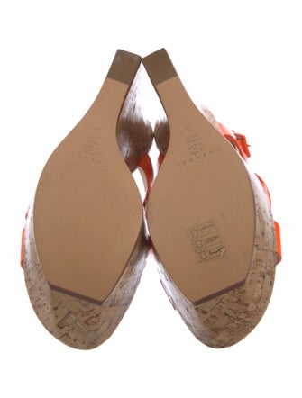 Casadei Patent Leather Slingback Sandals