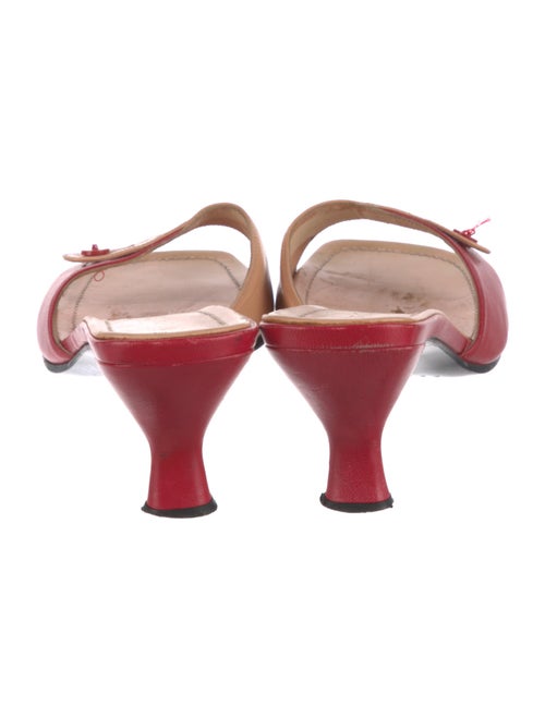 Casadei Leather Slides