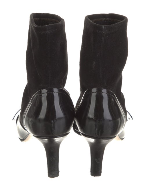 Casadei Patent Leather Sock Boots