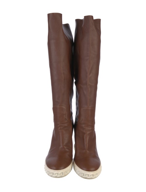 Casadei Leather Riding Boots