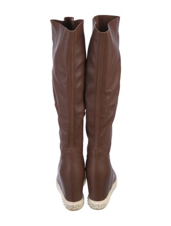 Casadei Leather Riding Boots