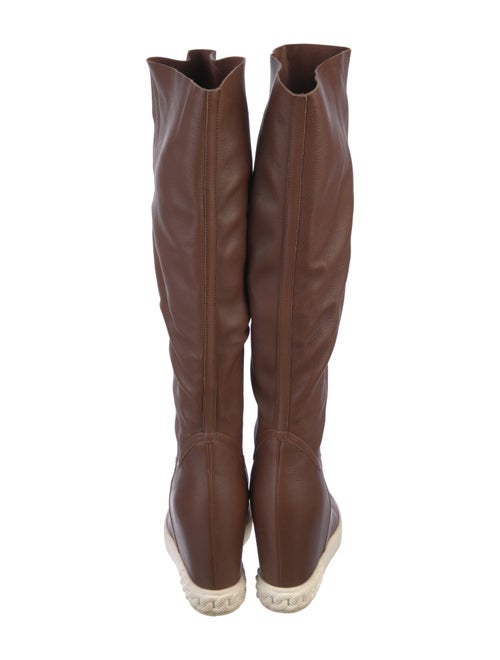 Casadei Leather Riding Boots