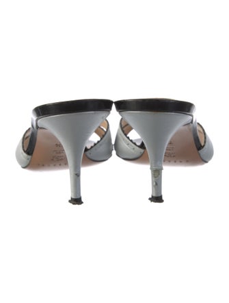 Casadei Leather Slides