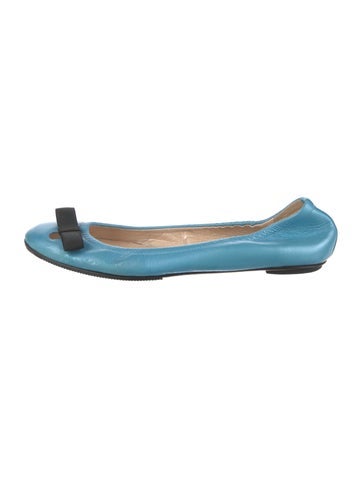 Casadei Flats Leather Ballet 5