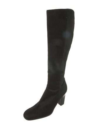 Casadei Suede Crystal Embellishments Boots
