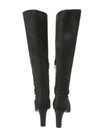 Casadei Suede Crystal Embellishments Boots