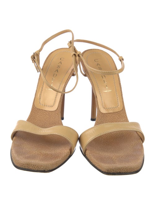 Casadei Leather Slides