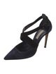 Casadei Suede D'Orsay Pumps