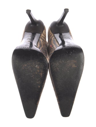 Casadei Animal Print Sock Boots