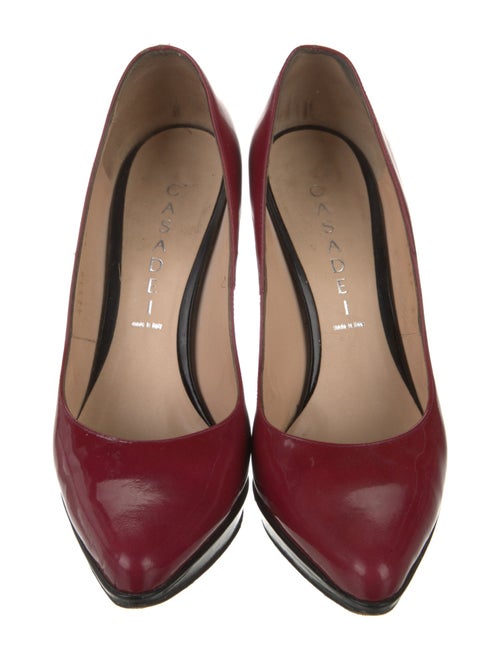 Casadei Patent Leather Pumps