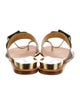 Casadei Patent Leather Slides
