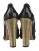 Casadei Patent Leather Pumps