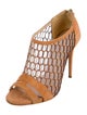 Casadei Suede Mesh Accents Pumps