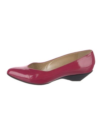 Casadei Patent Leather Ballet Flats