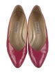 Casadei Patent Leather Ballet Flats