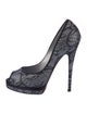 Casadei Lace Lace Pattern Pumps
