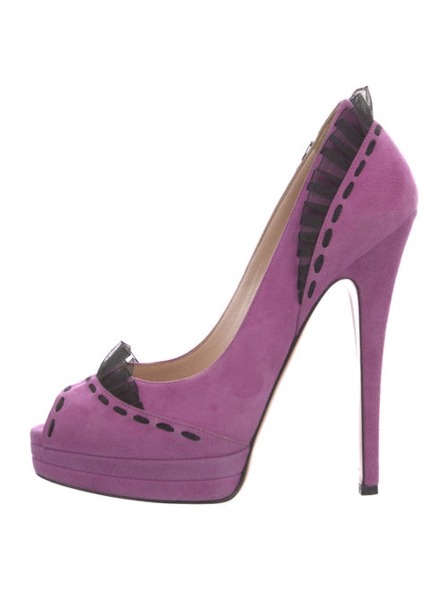 Casadei Suede Pumps