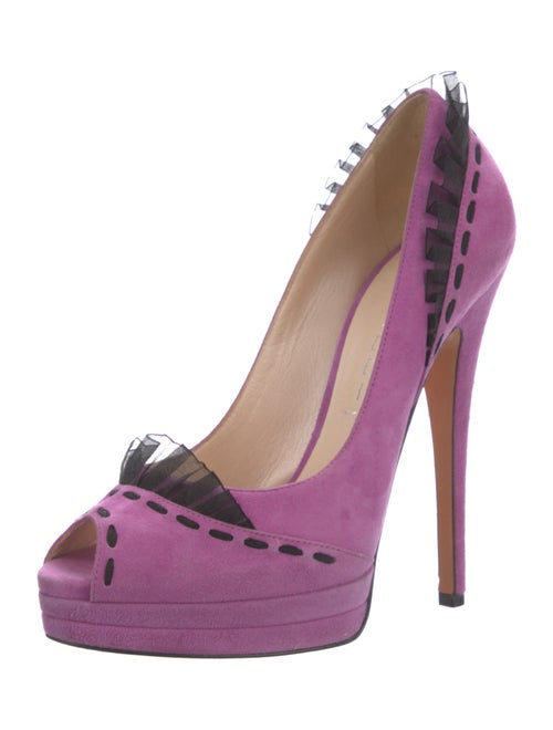 Casadei Suede Pumps
