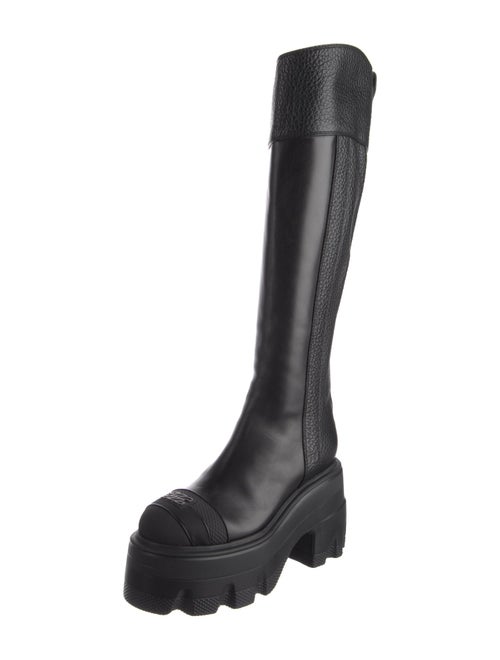 Casadei Leather Riding Boots