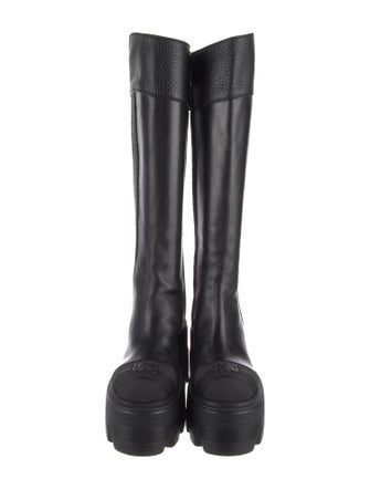 Casadei Leather Riding Boots