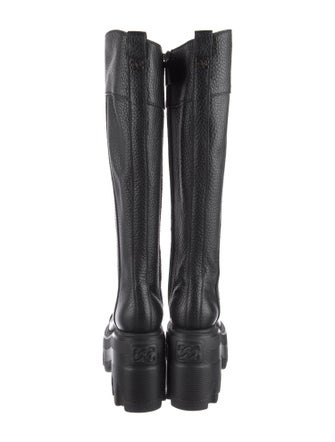 Casadei Leather Riding Boots