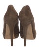 Casadei Suede Slingback Sandals