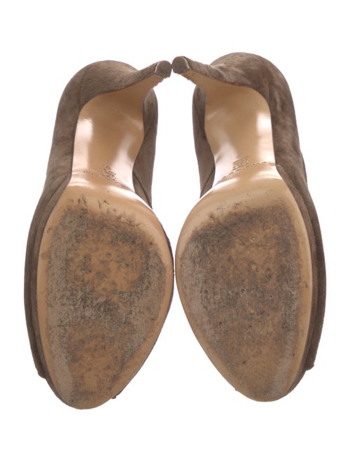 Casadei Suede Slingback Sandals