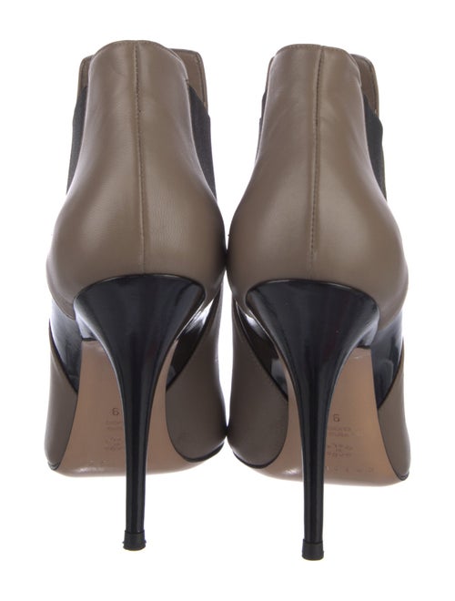 Casadei Leather Colorblock Pattern Chelsea Boots