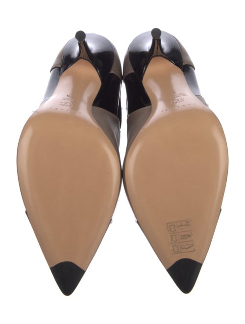 Casadei Leather Colorblock Pattern Chelsea Boots