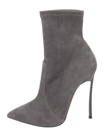 Casadei Suede Sock Boots