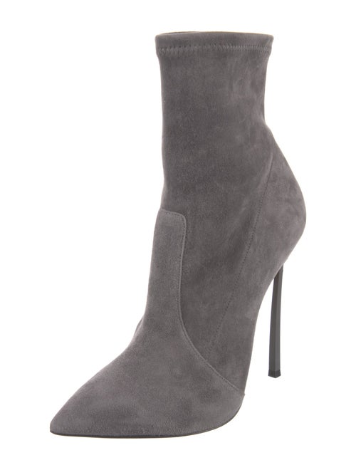 Casadei Suede Sock Boots