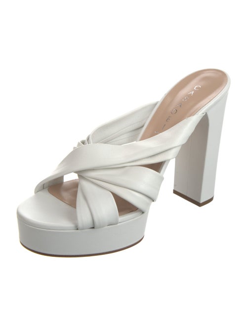 Casadei Leather Slides